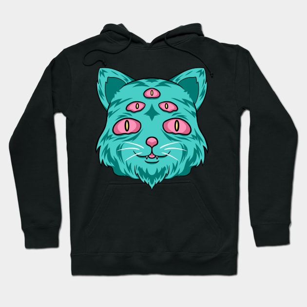 Argus Cat Hoodie by drixalvarez